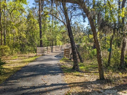 Twin Bridges at Hugh S. Branyon Backcountry Trail