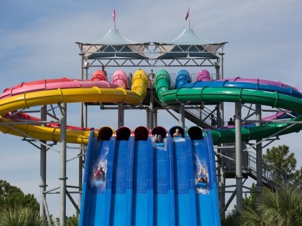 waterslides at Waterville USA