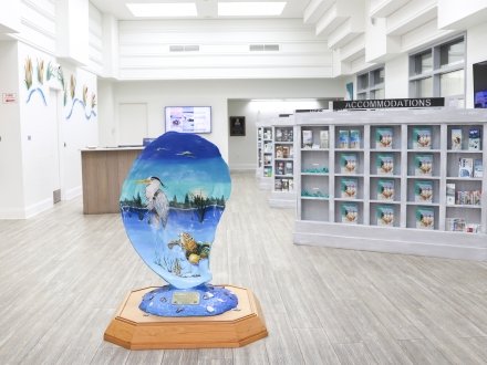 Welcome Center - tourist information center on Alabama's Beaches