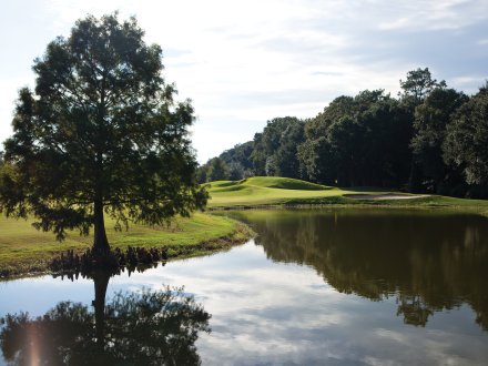 Scenic GlenLakes golf course on Alabama Gulf Coast