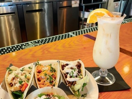 The Beach House Kitchen & Cocktails Tacos and Painkiller