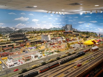 Model Train Exhibit at Foley Railroad Museum