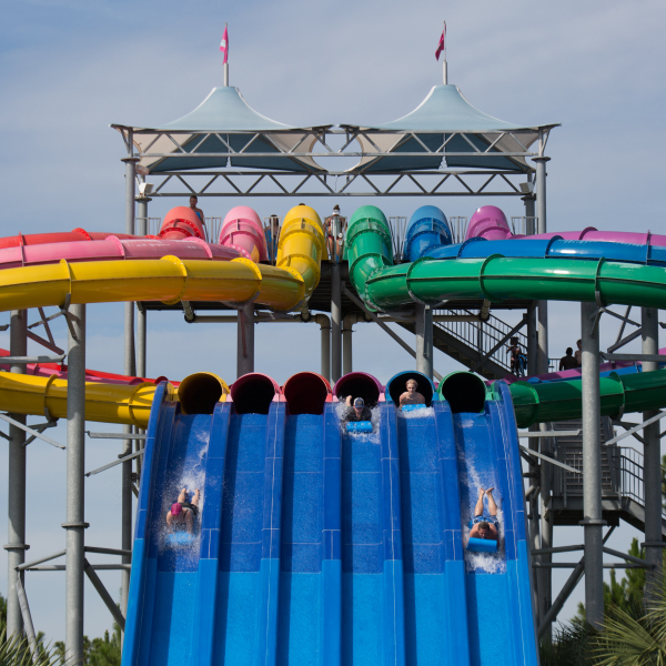 waterslides at Waterville USA