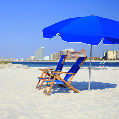 Orange Beach Alabama beach chairs