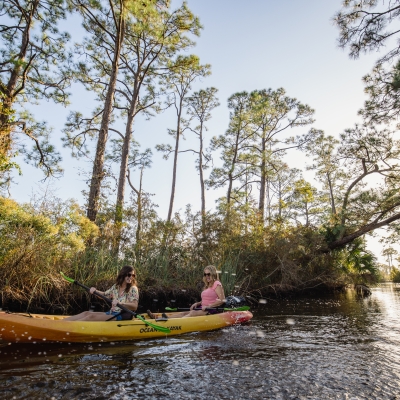 Kayaking on Alabama's Beaches