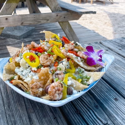 Flora-Bama Yacht Club Greek Nachos