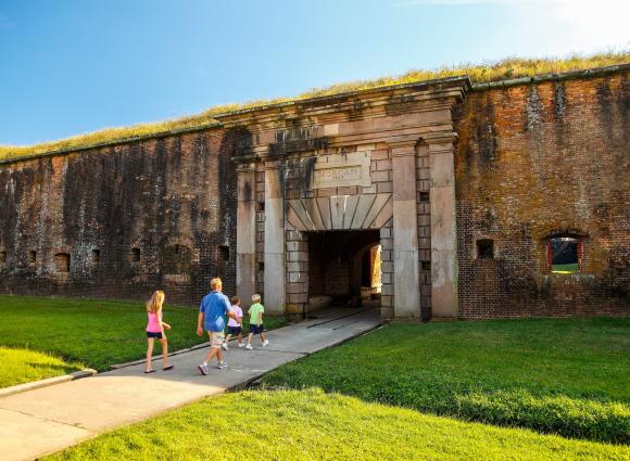 Fort Morgan Entrance