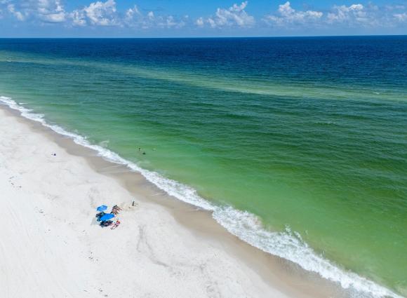 aerial view of Alabama's Beaches
