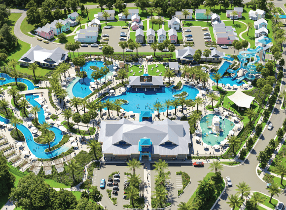 Margaritaville Activity Deck