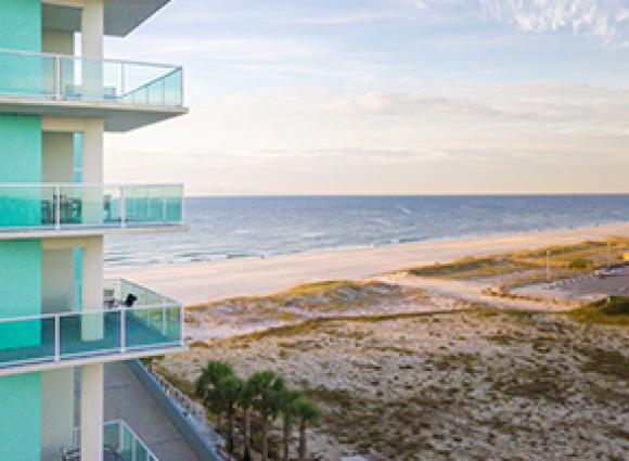 View from Best Western the Tides Hotels on Alabama's Beaches