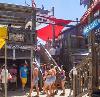 Flora-Bama Mullet Toss in Orange Beach