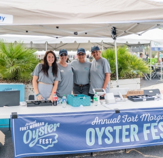 Fort Morgan Oyster Fest seafood festival on Alabama's Beaches