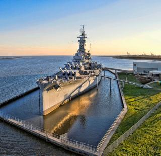 USS Alabama Battleship in Mobile, Alabama