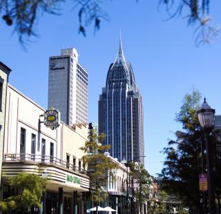 Downtown Mobile, Alabama