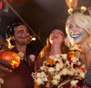 halloween adult friends