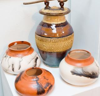 Orange Beach pottery