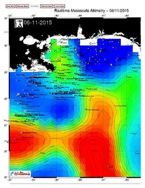 Satellite Imagery of the Gulf of Mexico