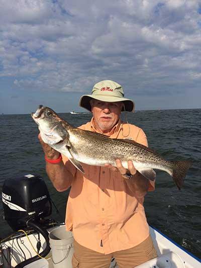 Trout Fishing in Orange Beach AL