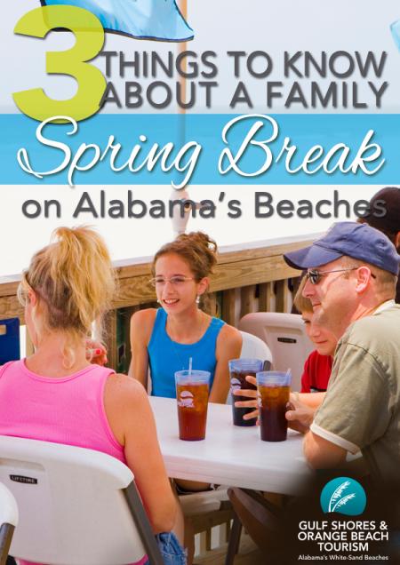 Family Spring Break in Gulf Shores AL