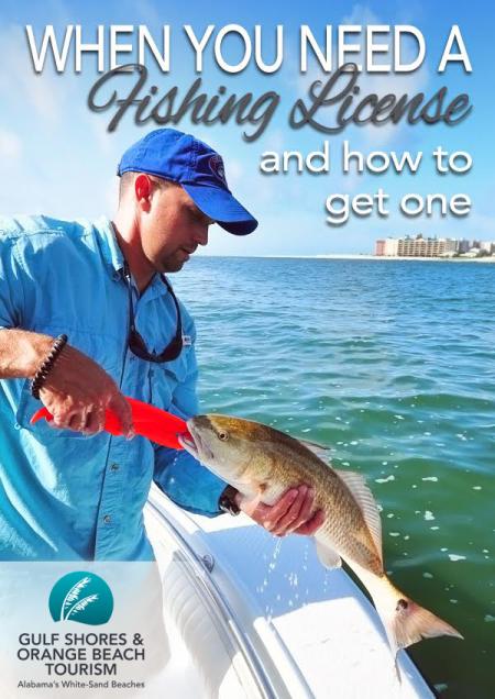 Man fishing in Gulf of Mexico