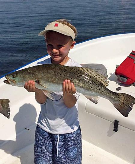 Little Guy, Big Trout