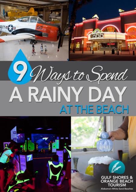 Rainy Day activities at the beach