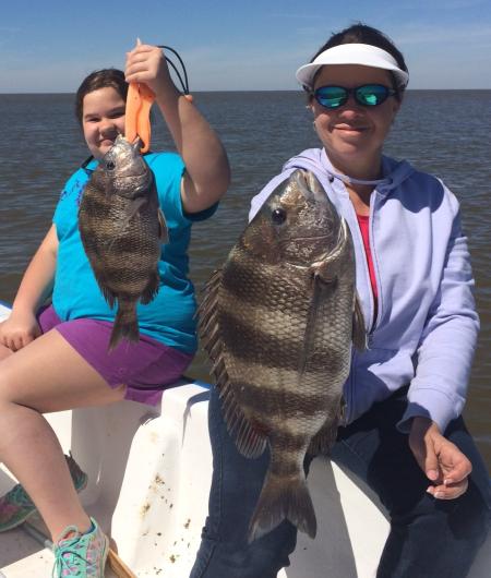 Sheepshead Fishing, Gulf Shores and Orange Beach, AL