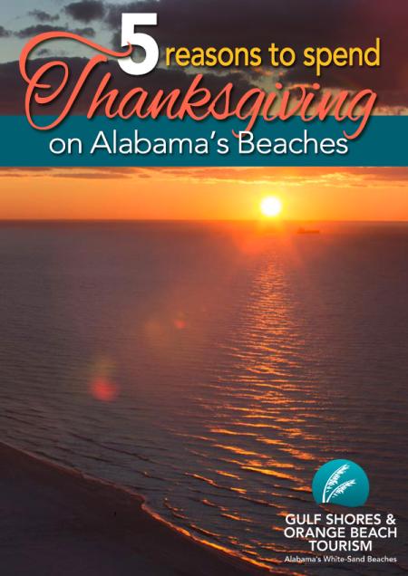 Thanksgiving on Alabama's Beaches