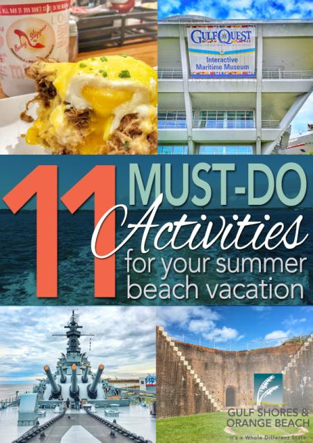 Must Do Activities for Your Summer Vacation