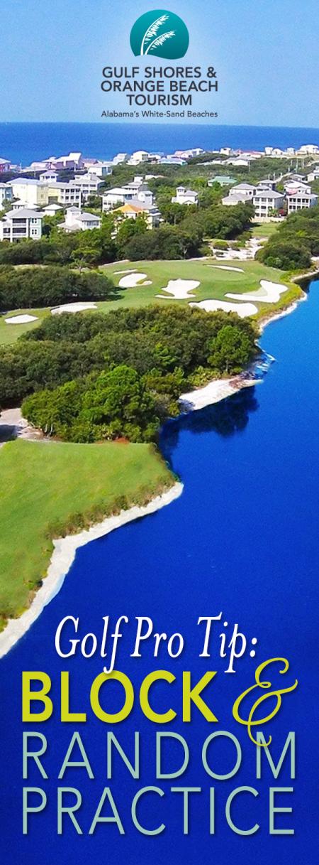 Golf: Block and Random Practice