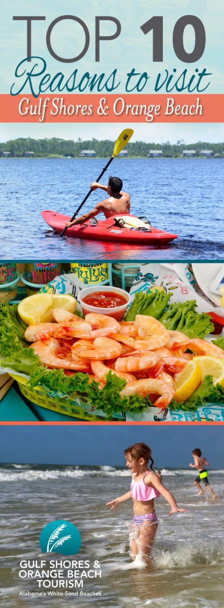 Reason to Visit Gulf Shores and Orange Beach, AL