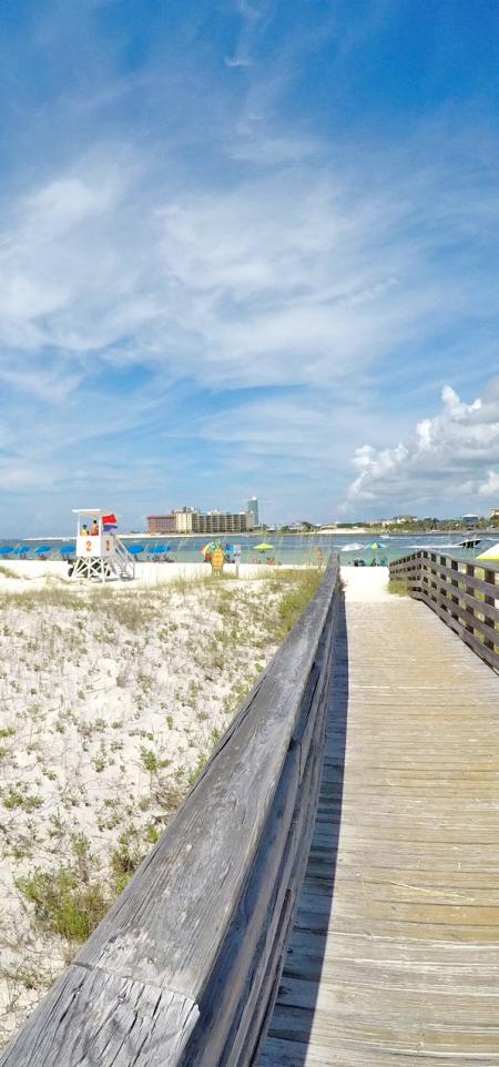 Alabama Point East Public Beach in Orange Beach