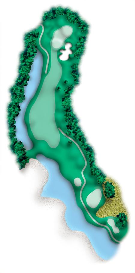 Peninsula Golf Club Marsh Hole #3
