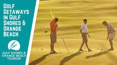 Play the video titled Golf Getaways in Gulf Shores & Orange Beach | Plan Your Own Golfcation!