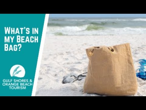 Play the video: What’s in my Beach Bag? | Family Beach Bag Essentials for Gulf Shores, Alabama