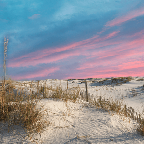 Sunset Alabama Beaches